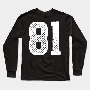 Eighty One 81 Long Sleeve T-Shirt